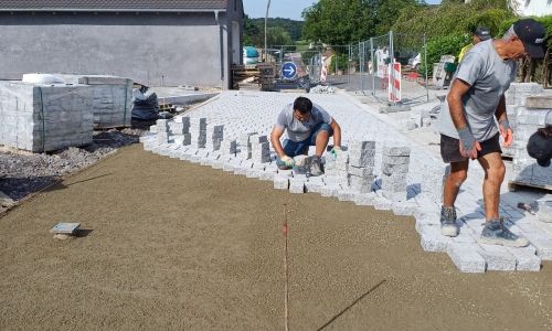 Les travaux de la rue de la Croix se poursuivent