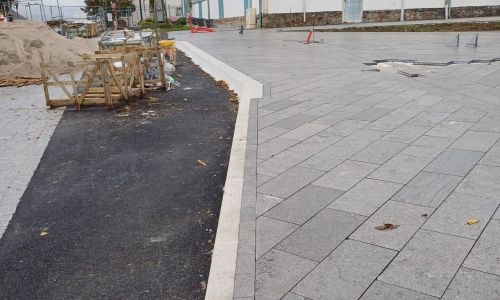 Rue de la Croix, suite de chantier