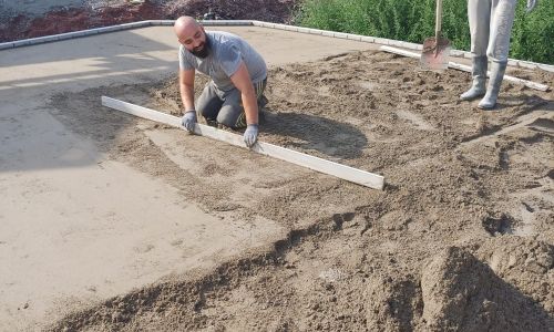 Rue de la Croix, suite de chantier