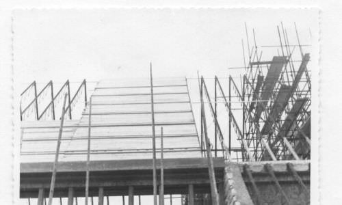 Construction de l'église