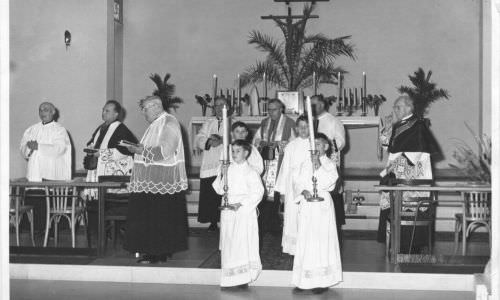 Inauguration de l'orgue de l'église actuelle