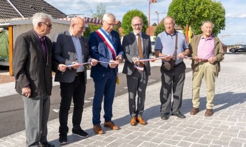 INAUGURATION DE LA RUE DE LA CROIX