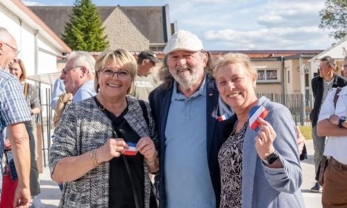 INAUGURATION DE LA RUE DE LA CROIX