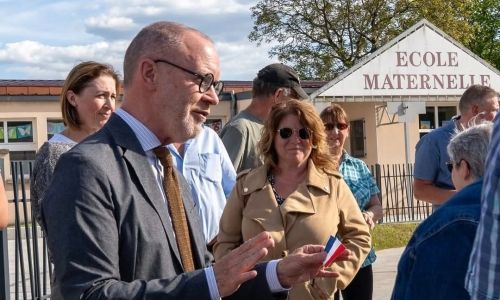 INAUGURATION DE LA RUE DE LA CROIX