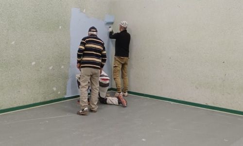 RAFRAICHISSEMENT DE LA SALLE DE PING-PONG RAFRAICHISSEMENT DE LA SALLE DE PING-PONG