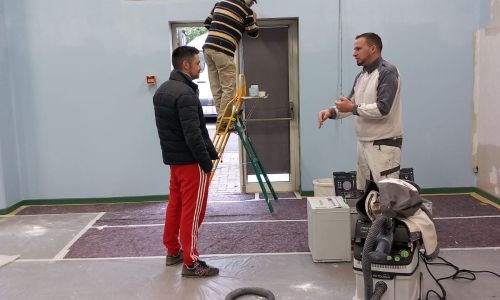 RAFRAICHISSEMENT DE LA SALLE DE PING-PONG RAFRAICHISSEMENT DE LA SALLE DE PING-PONG