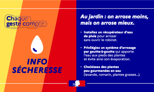 ALERTE SECHERESSE