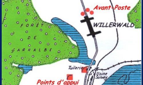 Combats de 1940 à Willerwald Combats de 1940 à Willerwald