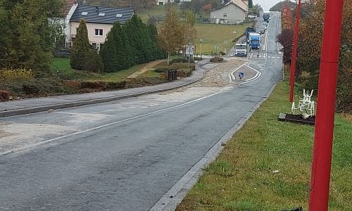 Perte d’un chargement béton