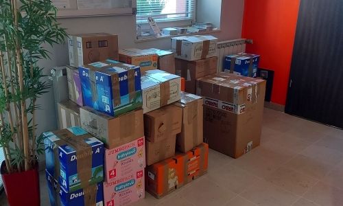 COLLECTE DE DONS MATERIELS POUR L'UKRAINE COLLECTE DE DONS MATERIELS POUR L'UKRAINE