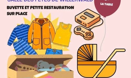 Bourse aux jouets et vêtements