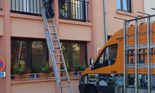 Travaux à la mairie