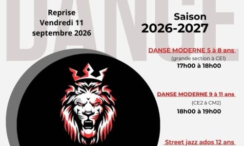 REPRISE DES COURS DE DANSE GET'UP