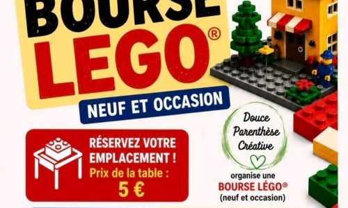 RESERVEZ LA DATE : BOURSE LEGO