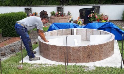 Installation du 5ème columbarium (2021)