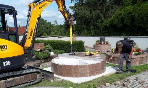Installation du 5ème columbarium (2021)