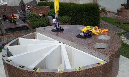 Installation du 5ème columbarium (2021)