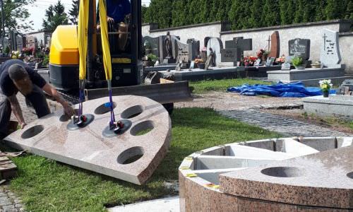 Installation du 5ème columbarium (2021)