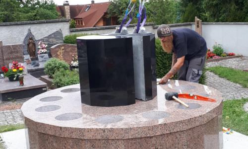 Installation du 5ème columbarium (2021)