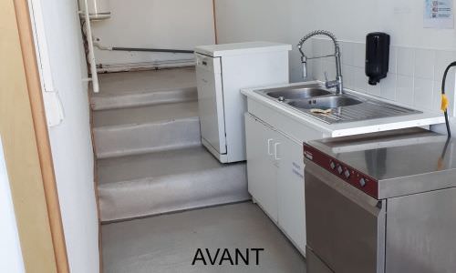 Rénovation au Périscolaire (2021)