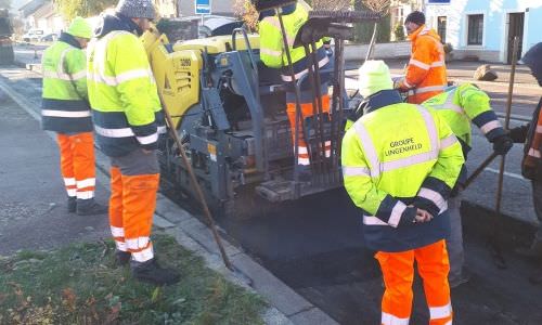 Travaux d’enrobés sur la RD 661 (2021)