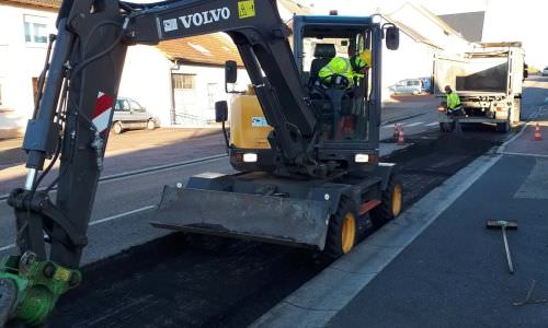 Travaux d’enrobés sur la RD 661 (2021)