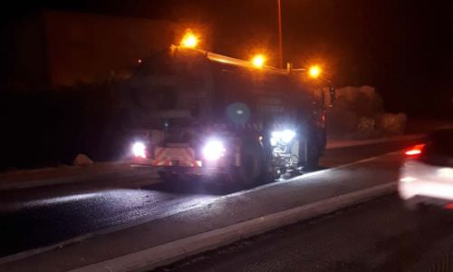 Travaux d’enrobés sur la RD 661 (2021)