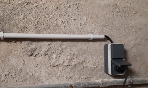 Rénovation des installations électriques au sous-sol de l’église (2021)