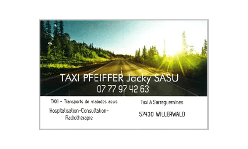 TAXI PFEIFFER Jacky SASU