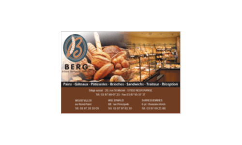 BOULANGERIE BERG BOULANGERIE BERG